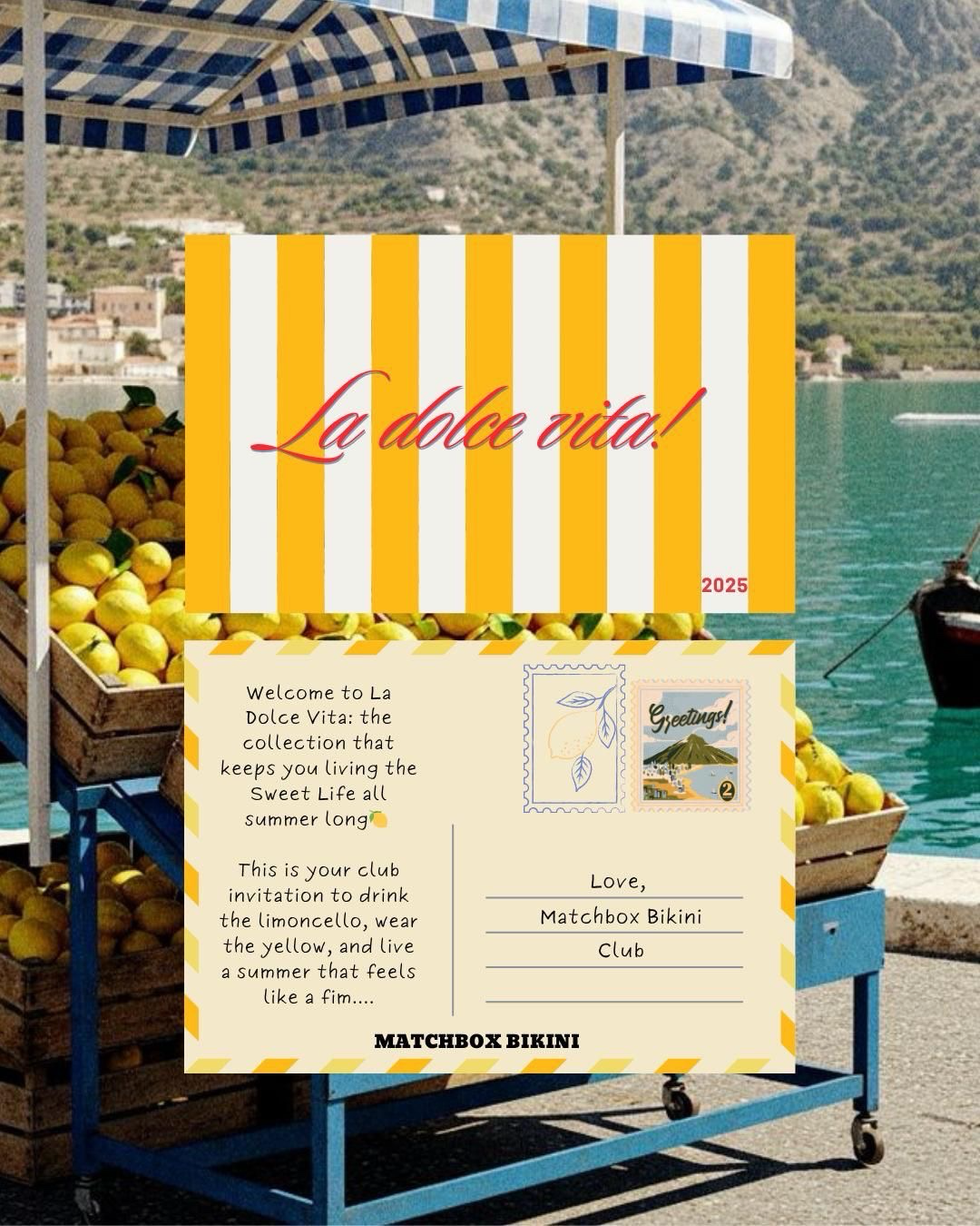 La Dolce Vita🍋🍸