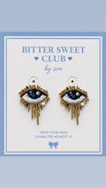 no bad vibes earrings