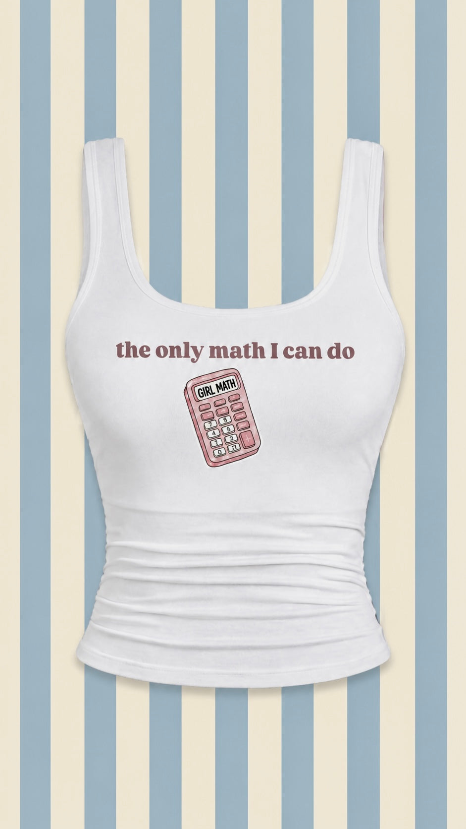“delulu math baby” tee