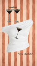brew-tiful baby (better together: top+earring)