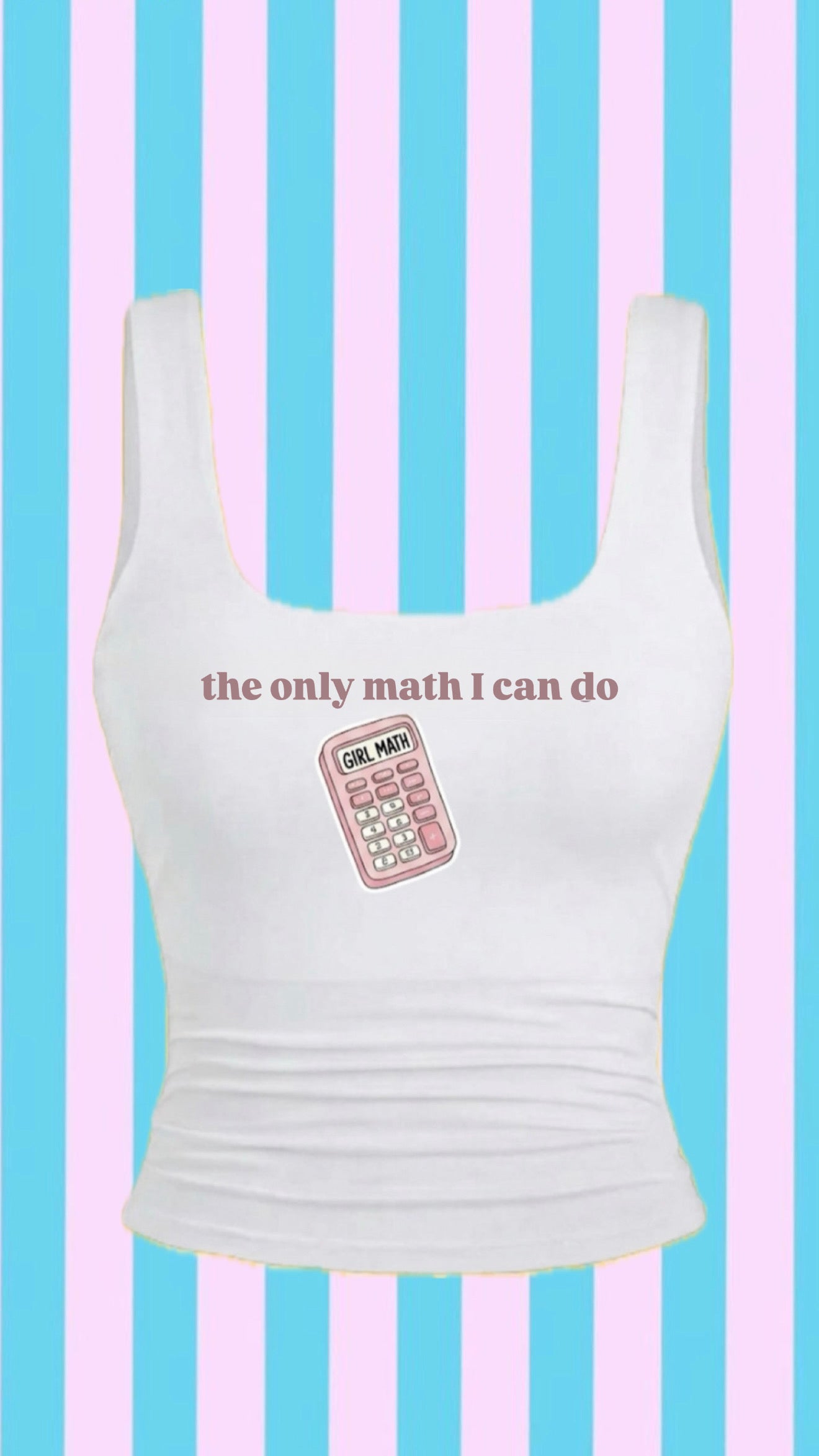 “delulu math baby” tee